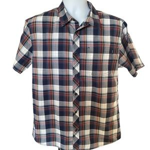 O’NEILL Surf Rad Plaid Collared Shirt Men M Medium